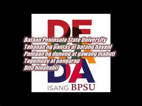 bpsu hymn lyrics|The Meaning Behind The Song: BPSU Hymn by Ryan Cayabyab .